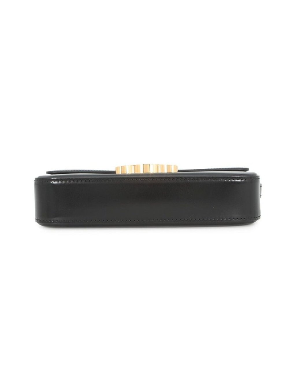 Celine Shoulder Bag Triomphe Calf Leather Black - Picture 3 of 10